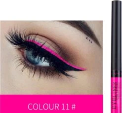Handaiyan Liquid Eyeliner – 12 Verschillende Kleuren - Make Up – Set - Kleur - Cadeau - Kleuren - Waterproof & Langhoudend -Cosmetisch Kortingswinkel 1200x1112 8