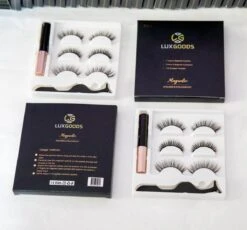 Luxgoods Magnetische Wimpers - Wimperset 3 Paar+ 1 Flesjes Eyeliner+ 1 Pencet - Herbruikbaar-magneet Wimpers -lashes-magnetic Lashes -Cosmetisch Kortingswinkel 1200x1118 9