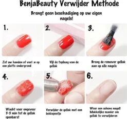 BenjaBeauty Gellak Remover - Nagellak Remover - Nagellak - Pedicure - Manicure - Gel Polish -Cosmetisch Kortingswinkel 1200x1131 2