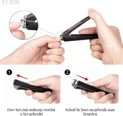 YUBBI™ Premium Nagelknipper Set - Nageltang - Pedicure - Teennagels - Vingernagels - Teennagelknipper - Nagelschaar - Nail Clipper -Cosmetisch Kortingswinkel 1200x1131 5