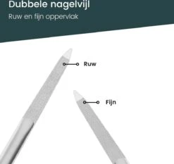 7-Delige Pedicure Set - Nagelverzorging - Nagelset Starterset - Ingegroeide Teennagel - Kalknagelproducten - Pedicuresets - RVS -Cosmetisch Kortingswinkel 1200x1132 5