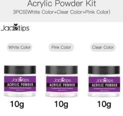 Acrylnagels Set | Nail Art | Liquid MMA Free | Wit, Roze & Transparant -Cosmetisch Kortingswinkel 1200x1134 5