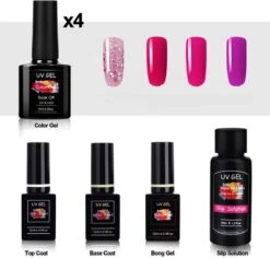 Gelnagels Set | Polygel Kit | Nepnagels | Gellak Set | Nail Art Pakket | 15Ml Kleuren Builder Gel | Crystal Gel | UV Gel | Manicure Set | Gel Nagellak Nagel Decoratie | 6W UV Lamp | Starterspakket | Nail Care | Nagelstad -Cosmetisch Kortingswinkel 1200x1145 7