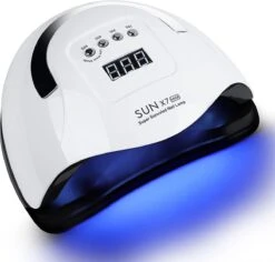 Victoria Nails Pro - 180W/57 LEDs - 2 In 1 UV/LED Lamp -SUN X7 MAX-Manicure/Pedicure Handen En Voeten - Gellak - Gelnagels - Acrylnagels - Top Coat - Matte Top Coat - Led Nagellamp - Uv Nagellamp - Nagels - Nagellak Droger - Tafellamp - Nageldroger -Cosmetisch Kortingswinkel 1200x1145 8
