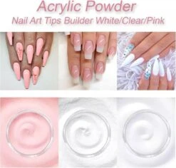 Acrylnagels StartersPakket |B| 120 Delig | 90 Colors | Acryl Nagels Set | Acryl Starter Kit | Nail Art Pakket | 500 Franse Nageltips | Manicure Set Voor Nail Art Kit | Nagel Decoratie | Acryl Poeder -Cosmetisch Kortingswinkel 1200x1146 5