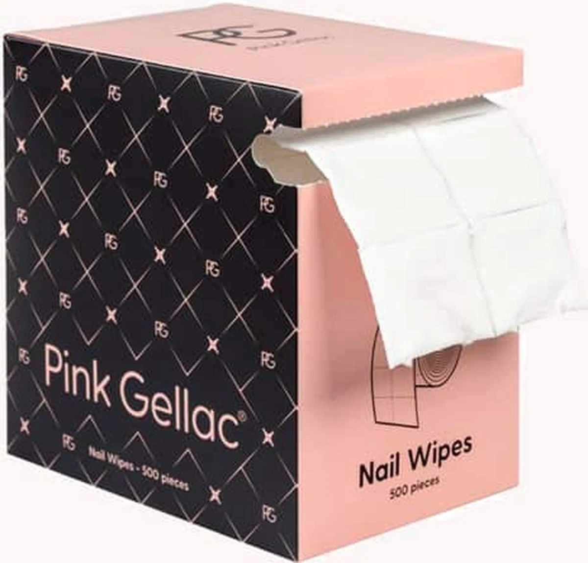 Pink Gellac - Nail Wipes - Gellak Reiniger - 500 Stuks - Zacht Voor Nagels 1 Pink Gellac - Nail Wipes - Gellak Reiniger - 500 Stuks - Zacht Voor Nagels