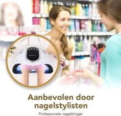 BoraPora Professionele Nageldroger - 280 Watt UV LED Lamp Nagels - 66 Leds - Nagel UV Lamp - Gellak Lamp - Nagellamp - Nagellamp Led - Nagellamp Voor Gel Nagellak - Nagellamp Led Uv - Nagellamp Uv - Nagellamp Gelnagels - Gellak - Nageldroger -Cosmetisch Kortingswinkel 1200x1151