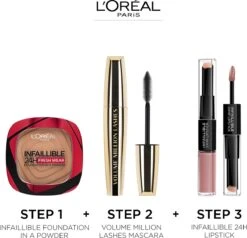L'Oréal Paris Infaillible 24H Fresh Wear Foundation In A Powder - 300 Amber - Foundation En Poeder In één - 8gr -Cosmetisch Kortingswinkel 1200x1155 11
