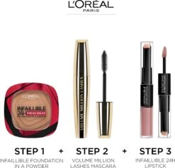 L’Oréal Paris Infaillible 24h Fresh Wear Powder Foundation - 220 Sand -Cosmetisch Kortingswinkel 1200x1155 12