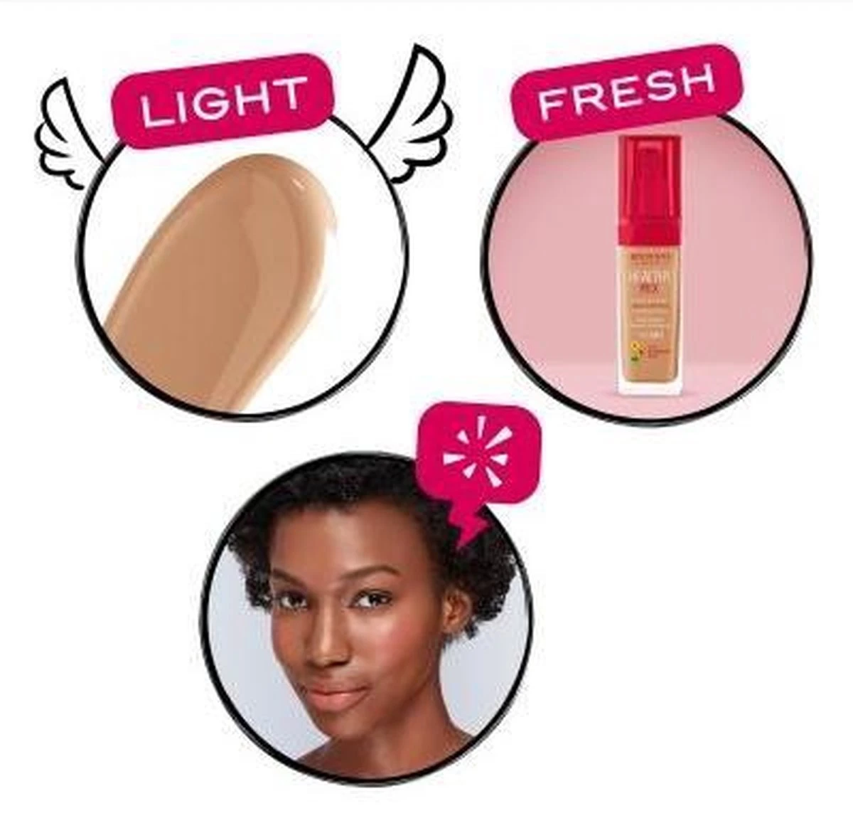 Bourjois Healthy Mix BB Cream Anti Fatigue - 03 Dark Beige 8 Bourjois Healthy Mix BB Cream Anti Fatigue - 03 Dark Beige - Afbeelding 8