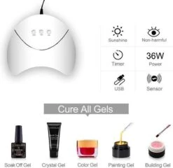 Royala Gellak D4 Starterspakket + Inclusief UV Lamp + Met 10 Verschillende Gellak Kleuren - Gellak Lamp – Gellac Set - Alle Benodigdheden In Eén - Uitgebreid 62-Delig Pakket -Cosmetisch Kortingswinkel 1200x1167 2