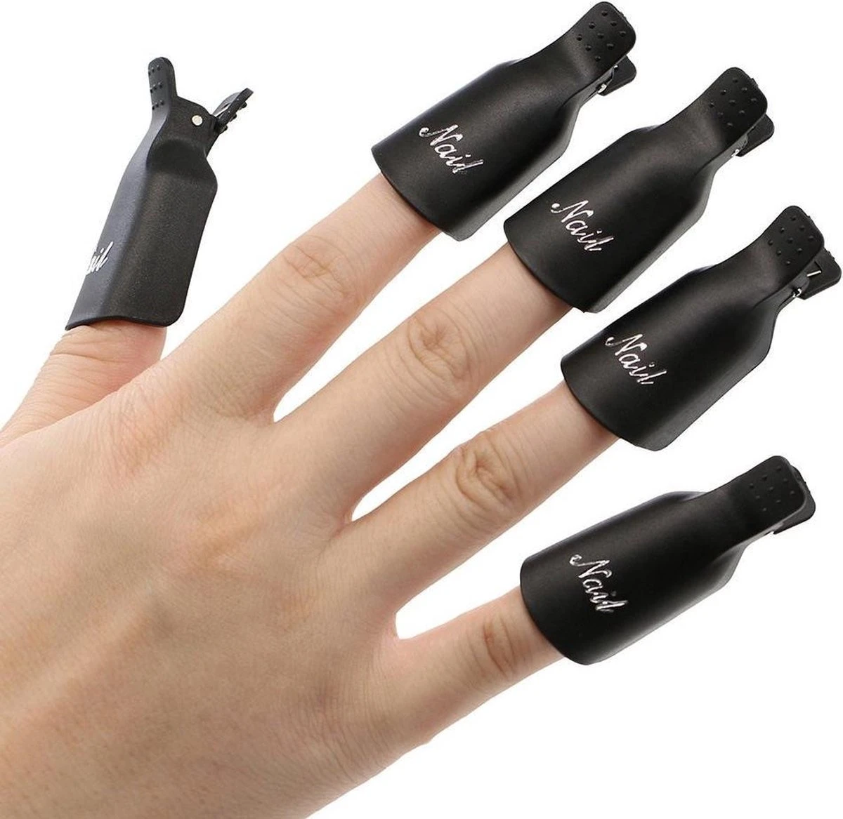 Merkloos Nagellak Remover Clips 10 Stuks 2 Merkloos Nagellak Remover Clips 10 Stuks - Afbeelding 2