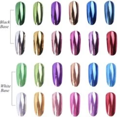 GUAPÀ - Holografische Glitter Poeder Set - Roze & Zilver & Goud - Nail Art & Nagel Decoratie- 3 Stuks -Cosmetisch Kortingswinkel 1200x1168 2