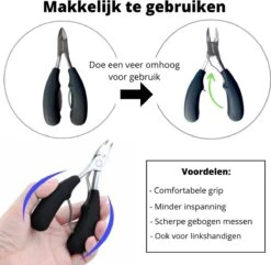 Nagelschaar Inclusief Nagelvijl - Nageltang Voor Harde Teennagels - Nagelknipper Tegen Kalknagels - Harde Nagels - Pedicureset - Manicureset Teennagelknipper - Teennagelschaar -Cosmetisch Kortingswinkel 1200x1169 3