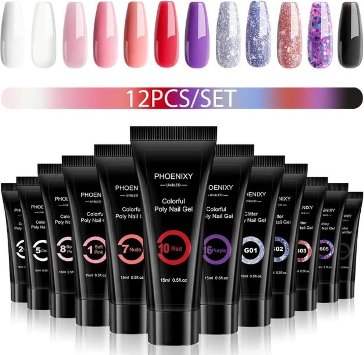 Merkloos Polygel Nagels Starterspakket | 12 Stuks | Langdurig | Polygel Kit | Polygel Nagels | Set 3 1 Merkloos Polygel Nagels Starterspakket | 12 Stuks | Langdurig | Polygel Kit | Polygel Nagels | Set 3