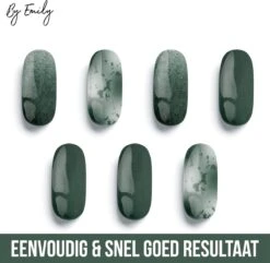 By Emily - Nagel Wrap - Greeny Gray | 14 Stickers Per Vel | Nail Wrap | Nail Art | Trendy | Design | Nagellakvrij | Eenvoudig | Nagel Art | Nagel Wrap | Nagel Stickers | Folie | Zelfklevend | Sjablonen 9 By Emily - Nagel Wrap - Greeny Gray | 14 Stickers Per Vel | Nail Wrap | Nail Art | Trendy | Design | Nagellakvrij | Eenvoudig | Nagel Art | Nagel Wrap | Nagel Stickers | Folie | Zelfklevend | Sjablonen -Cosmetisch Kortingswinkel 1200x1173 4