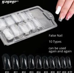 Merkloos Dual Forms Tips - 100 Stuks - Herbruikbaar