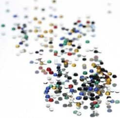 Nail Art Voordeel Set Rhinestones Zilver + Diverse Kleuren - 1200 Stuks - Strass Nagel Steentjes / Nagel Diamantjes / Nail Art -Cosmetisch Kortingswinkel 1200x1179 8