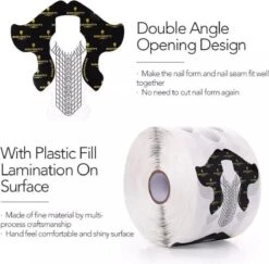 Born Pretty - Nagelsjablonen - 500 Stuks - Nagel Sjablonen - Nagel Stickers - Nail Forms - Nagel Sjablonen Verlenging - Nagelvormen - Nagel Sjablonen Stiletto - Nail Sjablonen - Nail Sjablonen Form - Nail Sjablonen Vorm - Nagelverlenging -Cosmetisch Kortingswinkel 1200x1181 11