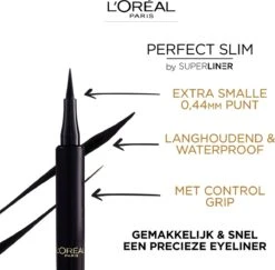 L’Oréal Paris Superliner Perfect Slim - Intense Black - Zwarte Pen Eyeliner - 4.7 Ml 13 L’Oréal Paris Superliner Perfect Slim - Intense Black - Zwarte Pen Eyeliner - 4.7 Ml -Cosmetisch Kortingswinkel 1200x1181 19