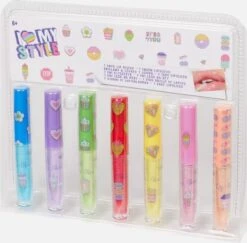 Lipgloss Voor Kinderen - 7 Dagen - Multicolor - Geur & Glitter