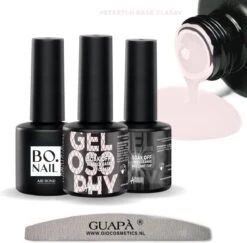 GUAPÀ® BIAB Builder Gel In A Bottle | BIAB Nagellak | Gelnagels Starterspakket | Nagellak | Gellak Pink | Builder Gel | Primer | Top Gel | 7 Ml Classy