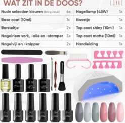 Gellak Starterspakket - Gellak - Gel Nagellak - Gellak Set - 6x8ML Kleuren - Nude Edition - Gellac - Nude Kleuren 15 Gellak Starterspakket - Gellak - Gel Nagellak - Gellak Set - 6x8ML Kleuren - Nude Edition - Gellac - Nude Kleuren -Cosmetisch Kortingswinkel 1200x1182 4