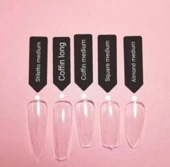 Gel Soft Flex Nepnagels Plaknagels Met Lijm Almond Shape Nagels Press On Nails 100% Soak-off - Fake Nails- Nageltips Full Cover 240 Stuks Transparant / Clear Tips Van Hoge Kwaliteit + Nagelvijl + Lijm -Cosmetisch Kortingswinkel 1200x1182 7