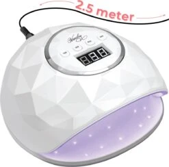 Vanilon UV Lamp Gelnagels - Gellak Nagel Droger - 86W LED - 2,5 Meter Snoer