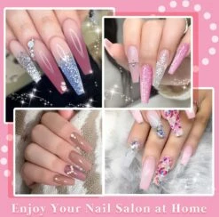 Merkloos Nagels Set - 8 Kleuren - Nagels Starter Set - Met Toplaag, Basislaag, Slipoplossing, Nagelverlengingsgel, Gel Builder - Voor DIY Voor Beginners - Beste Cadeau -Cosmetisch Kortingswinkel 1200x1185 6