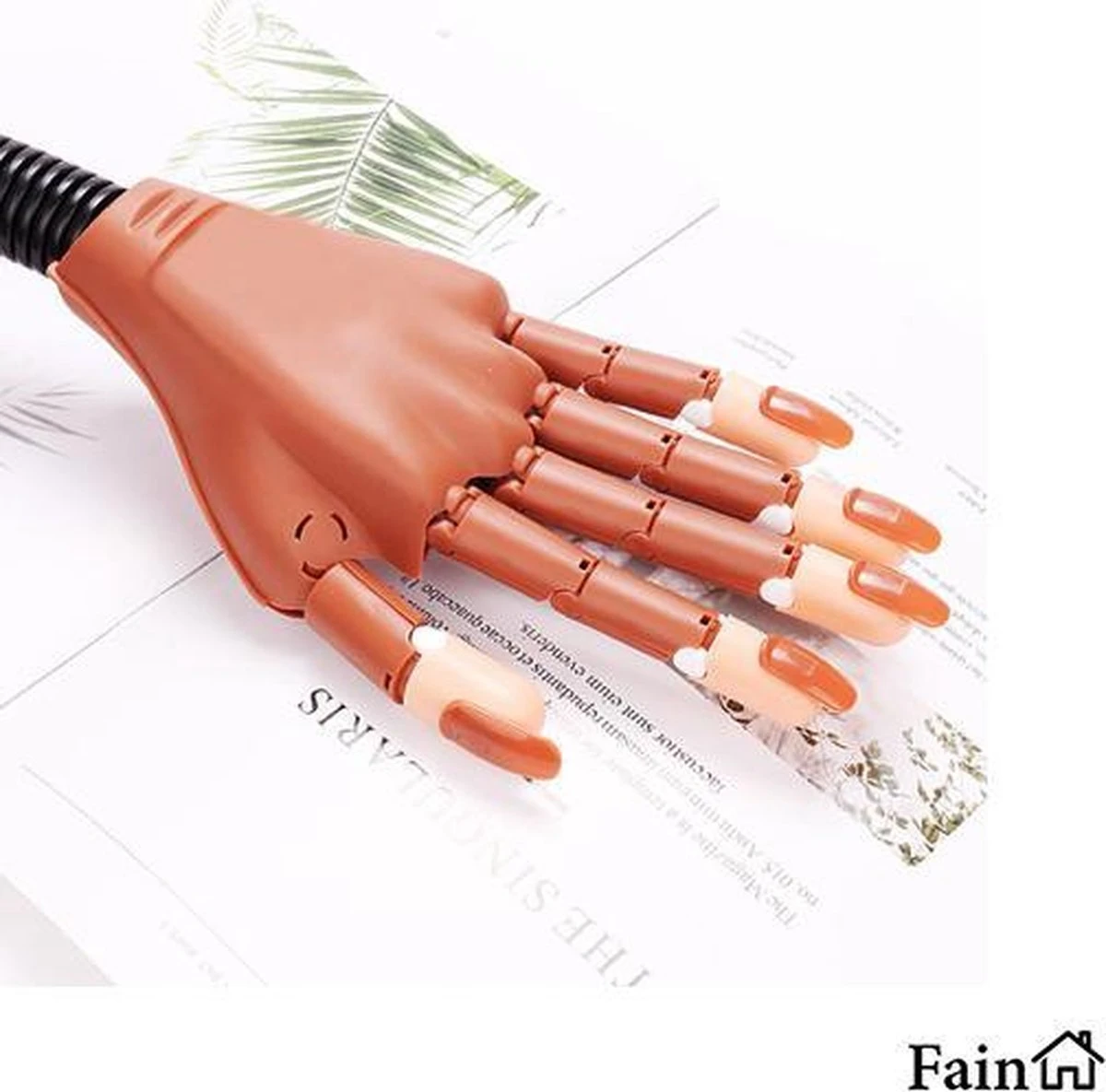 Oefenhand Voor Kunstnagels– Nail Art – All-in-1 Set - Nagel Set – Nail Trainer – Nail Tips – Acrylnagels Starterspakket – Nagel – Nail Trainer Hand – Oefen Hand Nagels - Nailtrainer Nagel Oefenhand 11 Oefenhand Voor Kunstnagels– Nail Art – All-in-1 Set - Nagel Set – Nail Trainer – Nail Tips – Acrylnagels Starterspakket – Nagel – Nail Trainer Hand – Oefen Hand Nagels - Nailtrainer Nagel Oefenhand - Afbeelding 11