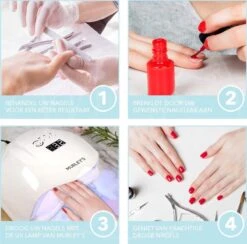 Murley’s Pro Dual Nagellamp Gellak Nageldroger - UV LED Nagel Lamp - 54 Watt - 36 LED’s -Cosmetisch Kortingswinkel 1200x1186 3