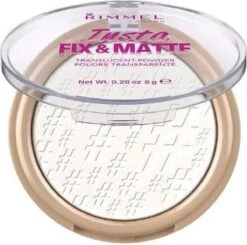 Rimmel London Insta Fix & Matte Make-uppoeder - 01 Clear -Cosmetisch Kortingswinkel 1200x1189 12