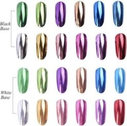 GUAPÀ - Nail Art Penselen Spons Set Met Holografische Glitter Poeder Set Voor Het Maken Van Prachtige Nail Art Effecten Op Je Nagels - 6 Delige Nail Art Set -Cosmetisch Kortingswinkel 1200x1191 7
