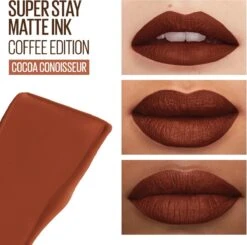 Maybelline SuperStay Matte Ink Lipstick Coffee Collection Limited Edition - 270 Cocoa Connoisseur - Bruine Lippenstift - 5 Ml -Cosmetisch Kortingswinkel 1200x1192 16