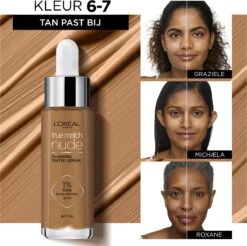 L'Oréal Paris True Match Tinted Serum Foundation - 6-7 Tan - 30ml -Cosmetisch Kortingswinkel 1200x1193 10