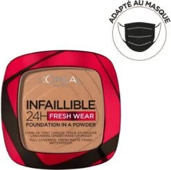 L’Oréal Paris Infaillible 24h Fresh Wear Powder Foundation - 220 Sand -Cosmetisch Kortingswinkel 1200x1193 11