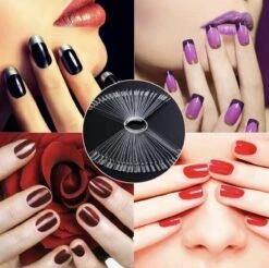 GUAPÀ Kleuren Waaier - Nagel Display Transparant - 50 Stuks - High Quality Color Ring -Cosmetisch Kortingswinkel 1200x1193 5