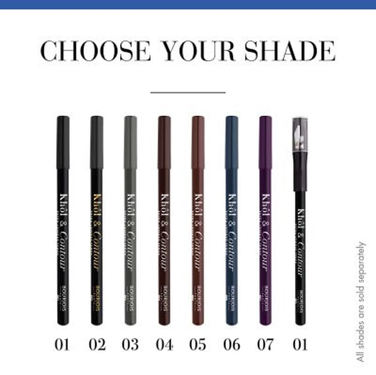 Bourjois Eye Liner Khol Contour Oogpotlood - 001 Black 6 Bourjois Eye Liner Khol Contour Oogpotlood - 001 Black - Afbeelding 6