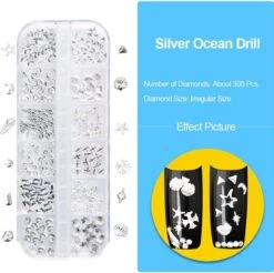 GUAPÀ® Nail Art Strass Steentjes | Diamantjes | Rhinestones | Nagel Decoratie | Nail Art Glitters | Complete Nail Art Kit | 3 Dozen Nail Art Diamantjes -Cosmetisch Kortingswinkel 1200x1195 12