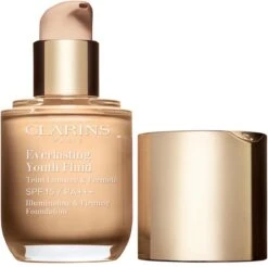 Clarins Everlasting Youth Fluid Illuminating & Firming Foundation - 110 Honey - Foundation - 30 Ml -Cosmetisch Kortingswinkel 1200x1195 32
