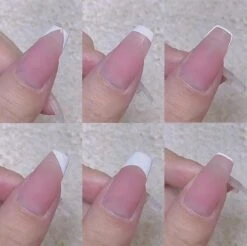 Merkloos Jinius ® - Nagelstempel Doorzichtig - Dubbele Siliconen Gel Stamper - French Manicure Tip Stempel - Nagelstempel Met Schraper - Nail Art Jelly Stamp - Nagel Stempel Kussen -Cosmetisch Kortingswinkel 1200x1196 9