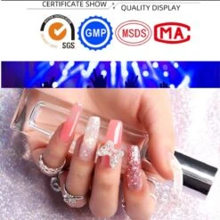 Elvi Polygel Nagels Kit - 6x15 Perfecte Polygel Kleuren Voor De Feestdagen- Nagelverlenging - Polyacryl UV Nagellak-Quick Extension Set- Polygel Color Changing Red-Pink-Polygel Starterspakket- UV Base & Top Coat-Slip Solution-100 Nagel Tips- -Cosmetisch Kortingswinkel 1200x1198 2