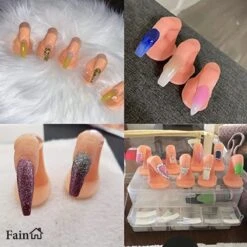 Oefenvinger Voor Nagels – Nail Art – All-in-1 Set – 5 Stuks - Nagel Set – Nail Trainer – Nail Tips – Acrylnagels Starterspakket – Nagel – Nail Trainer Hand – Oefen Hand Nagels - Nailtrainer Nagel Oefenhand 12 Oefenvinger Voor Nagels – Nail Art – All-in-1 Set – 5 Stuks - Nagel Set – Nail Trainer – Nail Tips – Acrylnagels Starterspakket – Nagel – Nail Trainer Hand – Oefen Hand Nagels - Nailtrainer Nagel Oefenhand -Cosmetisch Kortingswinkel 1200x1198 20