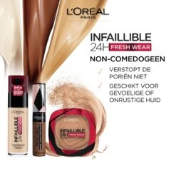 L'Oréal Paris Infaillible 24H Fresh Wear Foundation In A Powder - 300 Amber - Foundation En Poeder In één - 8gr -Cosmetisch Kortingswinkel 1200x1200 1189
