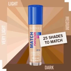 Rimmel London Match Perfection Foundation - 200 Soft Beige - Beige 24 Rimmel London Match Perfection Foundation - 200 Soft Beige - Beige -Cosmetisch Kortingswinkel 1200x1200 1202