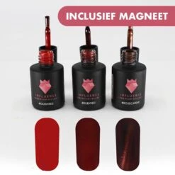 Merkloos #REDSERIE - Influence Gellac - Rode Gellak - Gellak Rood UV - UV Gellak - Gel Nagellak - Basecoat - Topcoat - Topcoatmat - No Wipe - Startersset - Kado Vrouw - Valentijns Cadeau - Kado Voor Haar - 3 X 10 Ml -Cosmetisch Kortingswinkel 1200x1200 132