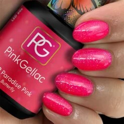 Pink Gellac - Paradise Pink - Gellak - Vegan - Roze - Glanzend - 15ml -Cosmetisch Kortingswinkel 1200x1200 148