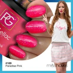 Pink Gellac - Paradise Pink - Gellak - Vegan - Roze - Glanzend - 15ml -Cosmetisch Kortingswinkel 1200x1200 149