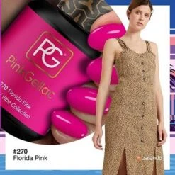 Pink Gellac - Florida Pink - Gellak - Vegan - Roze - Glanzend - 15ml 15 Pink Gellac - Florida Pink - Gellak - Vegan - Roze - Glanzend - 15ml -Cosmetisch Kortingswinkel 1200x1200 165